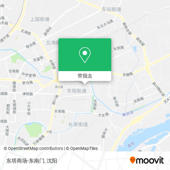 东塔商场-东南门地图