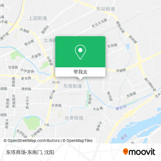 东塔商场-东南门地图