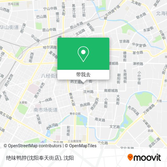 绝味鸭脖(沈阳奉天街店)地图