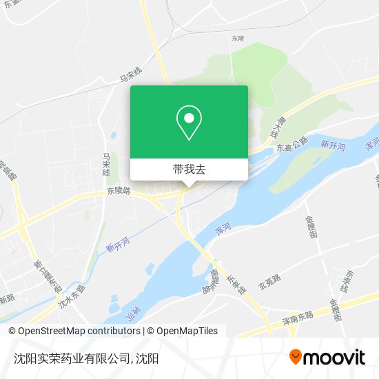 沈阳实荣药业有限公司地图