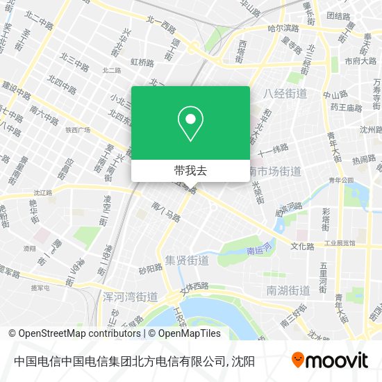 中国电信中国电信集团北方电信有限公司地图
