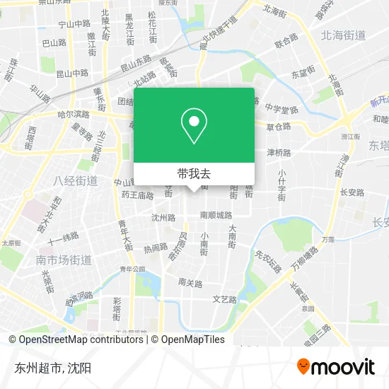 东州超市地图