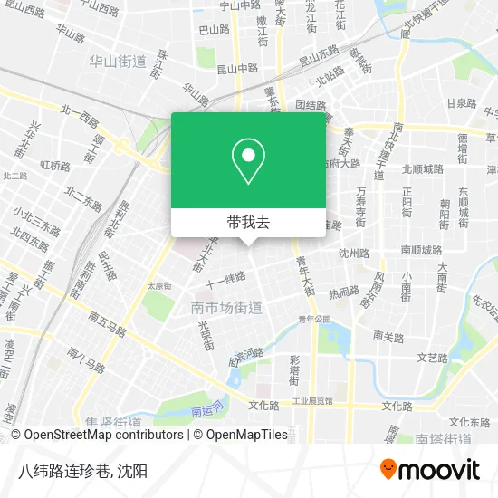 八纬路连珍巷地图