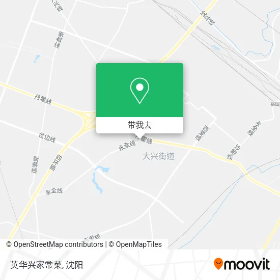 英华兴家常菜地图