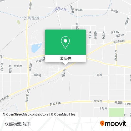 永熙物流地图