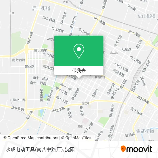 永成电动工具(南八中路店)地图