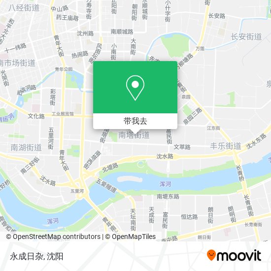 永成日杂地图