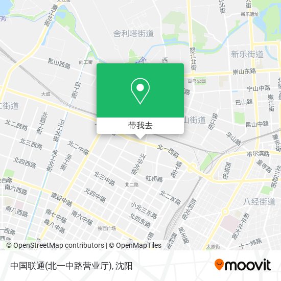 中国联通(北一中路营业厅)地图