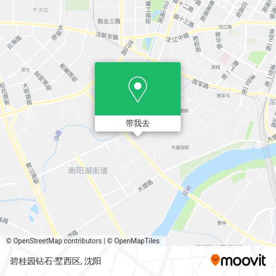 碧桂园钻石·墅西区地图