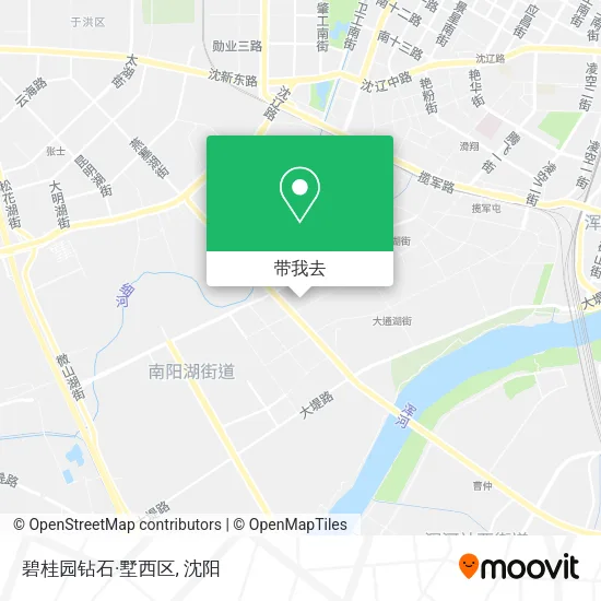 碧桂园钻石·墅西区地图