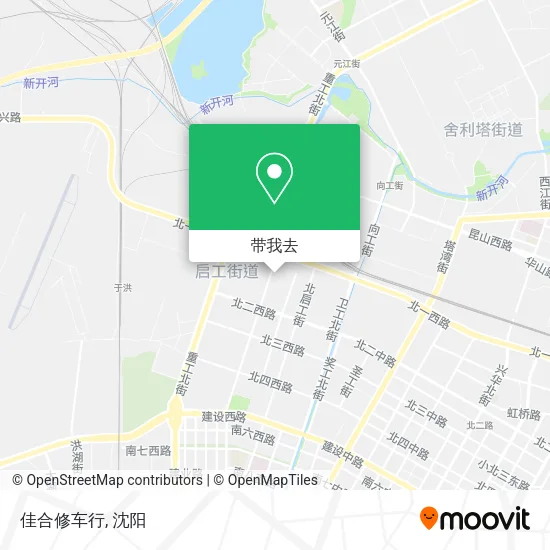 佳合修车行地图