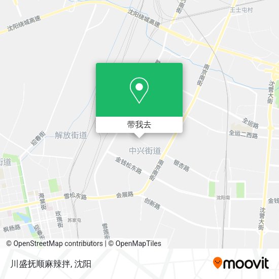 川盛抚顺麻辣拌地图