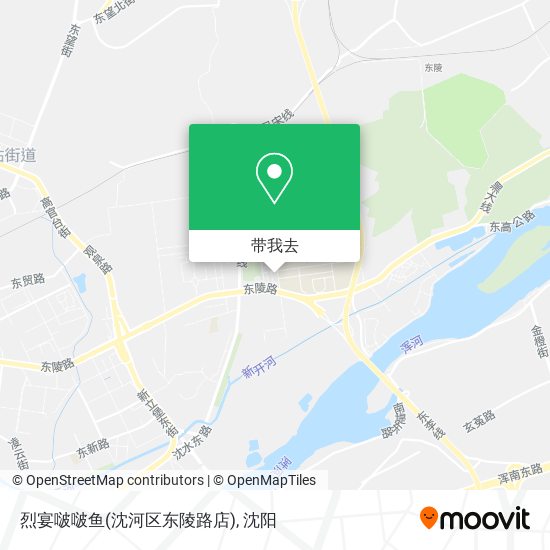 烈宴啵啵鱼(沈河区东陵路店)地图