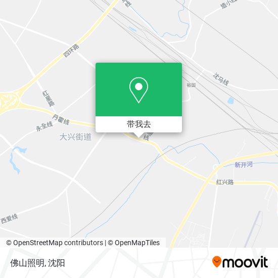 佛山照明地图