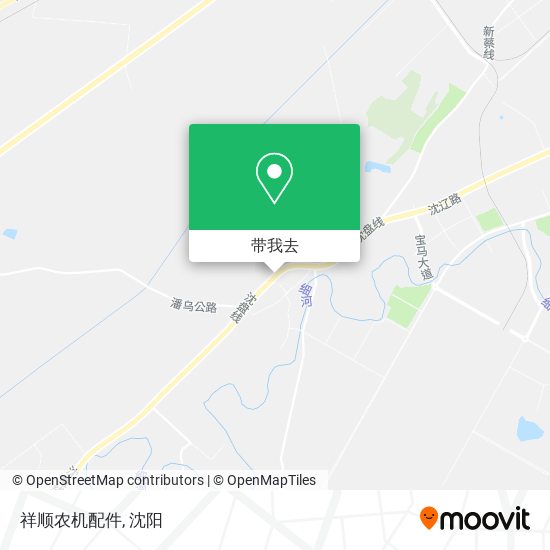 祥顺农机配件地图
