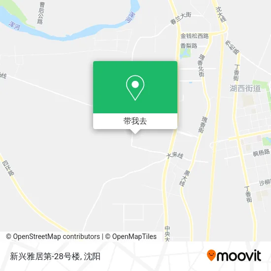 新兴雅居第-28号楼地图