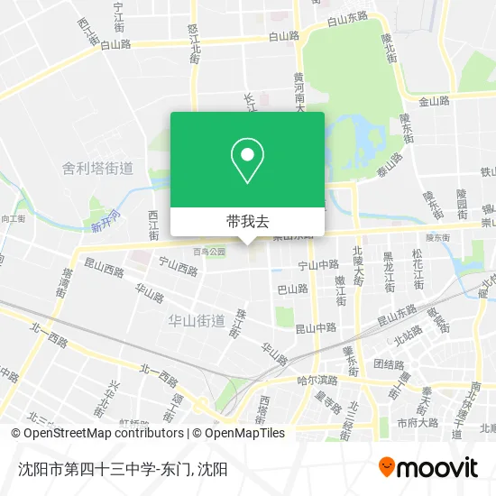 沈阳市第四十三中学-东门地图