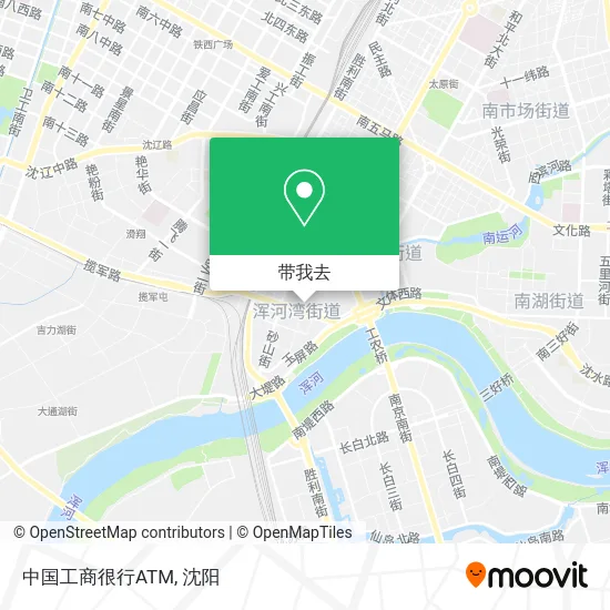 中国工商很行ATM地图