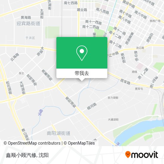 鑫顺小顾汽修地图