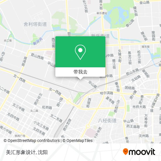 美汇形象设计地图