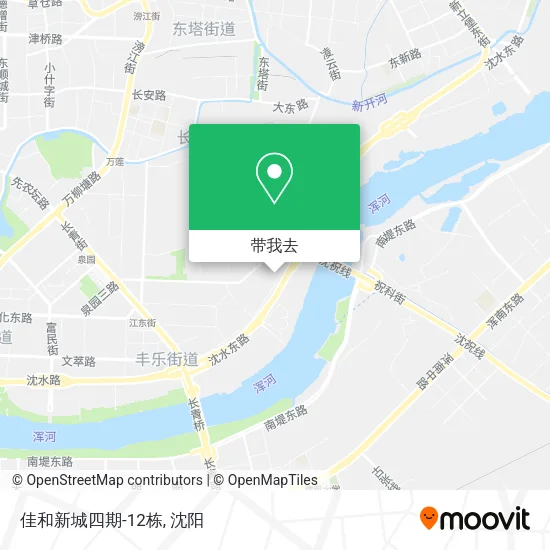 佳和新城四期-12栋地图