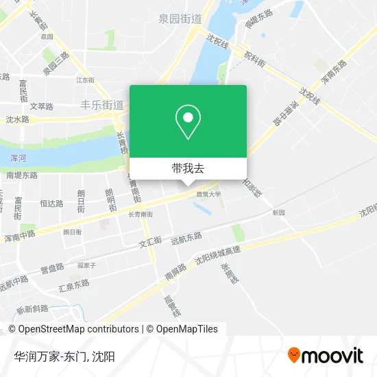 华润万家-东门地图
