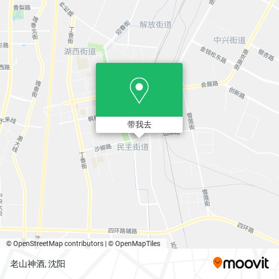 老山神酒地图