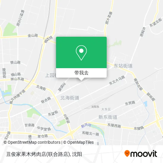 丑俊家果木烤肉店(联合路店)地图