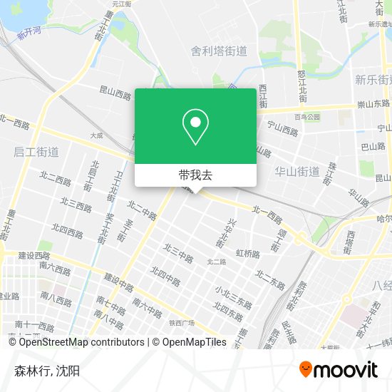 森林行地图