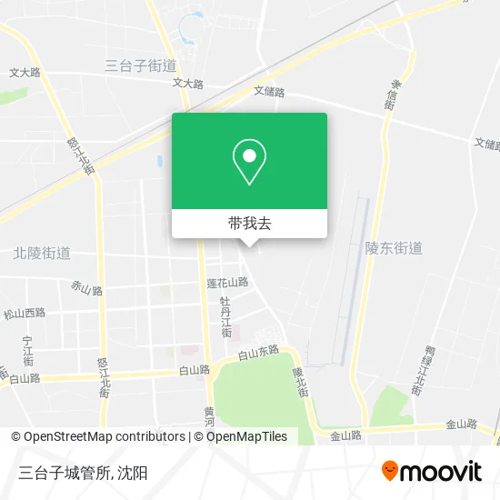 三台子城管所地图