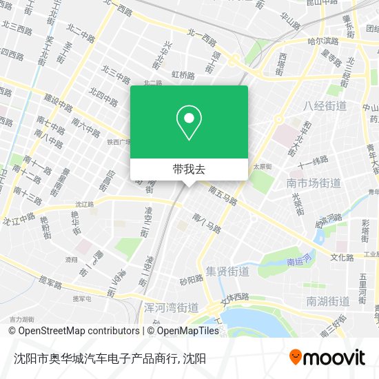 沈阳市奥华城汽车电子产品商行地图