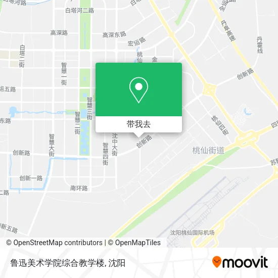 鲁迅美术学院综合教学楼地图