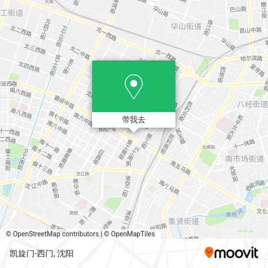 凯旋门-西门地图