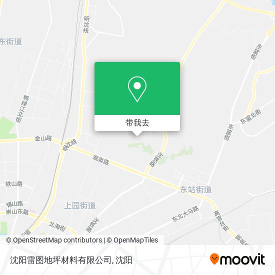 沈阳雷图地坪材料有限公司地图