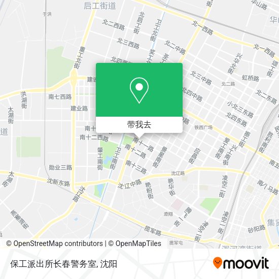 保工派出所长春警务室地图