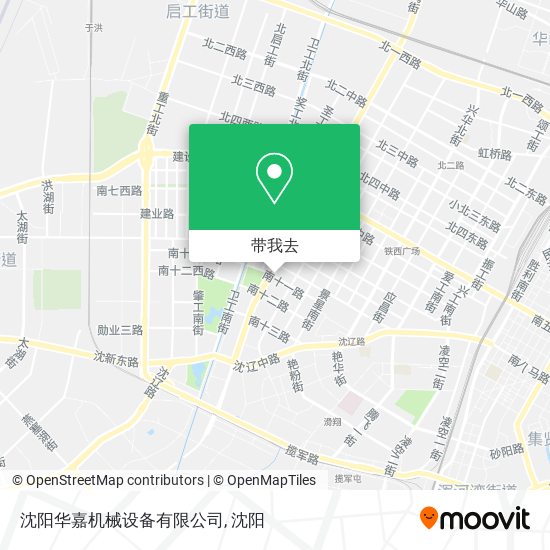 沈阳华嘉机械设备有限公司地图