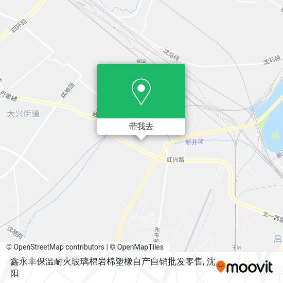 鑫永丰保温耐火玻璃棉岩棉塑橡自产自销批发零售地图