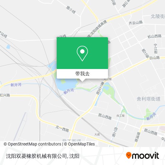 沈阳双菱橡胶机械有限公司地图