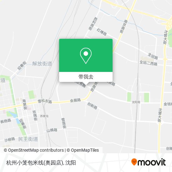 杭州小笼包米线(奥园店)地图