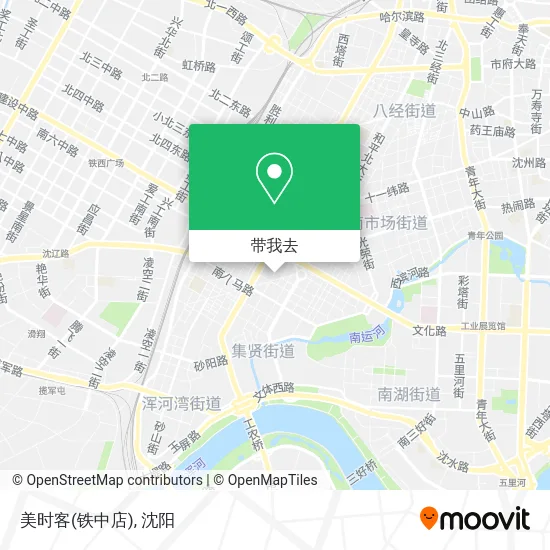 美时客(铁中店)地图