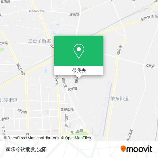 家乐冷饮批发地图