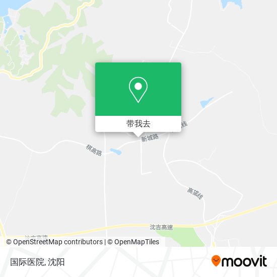 国际医院地图
