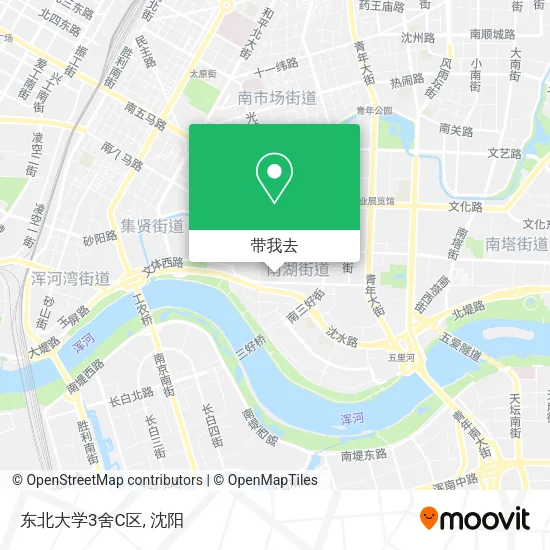 东北大学3舍C区地图