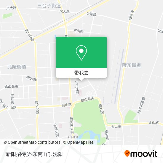 新阳招待所-东南1门地图