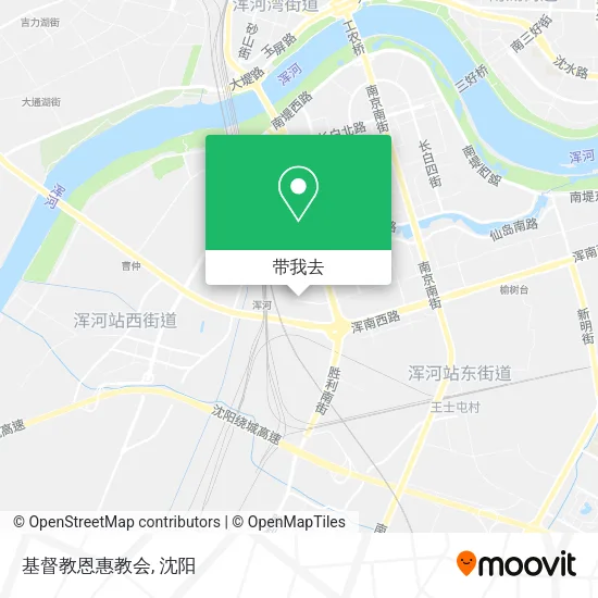 基督教恩惠教会地图