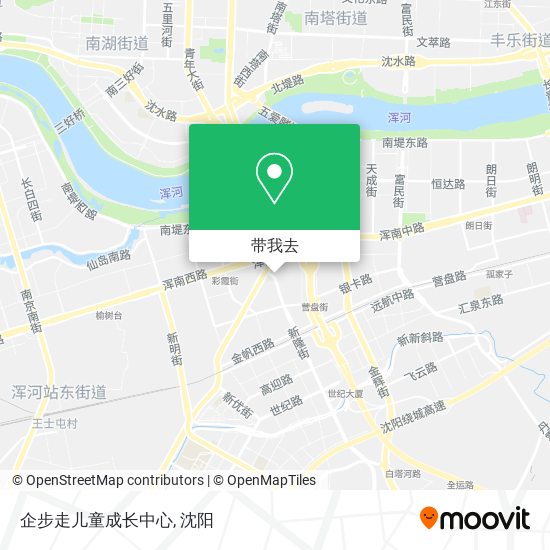 企步走儿童成长中心地图