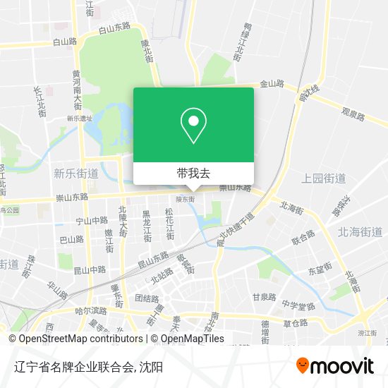 辽宁省名牌企业联合会地图