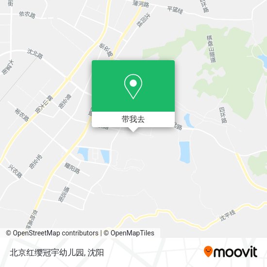 北京红缨冠宇幼儿园地图