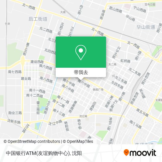 中国银行ATM(友谊购物中心)地图
