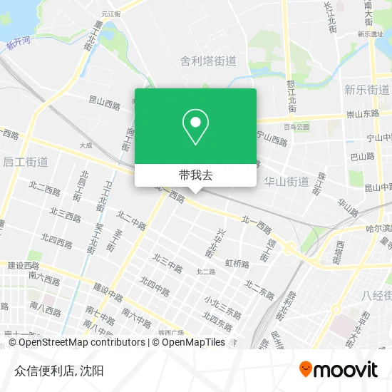 众信便利店地图